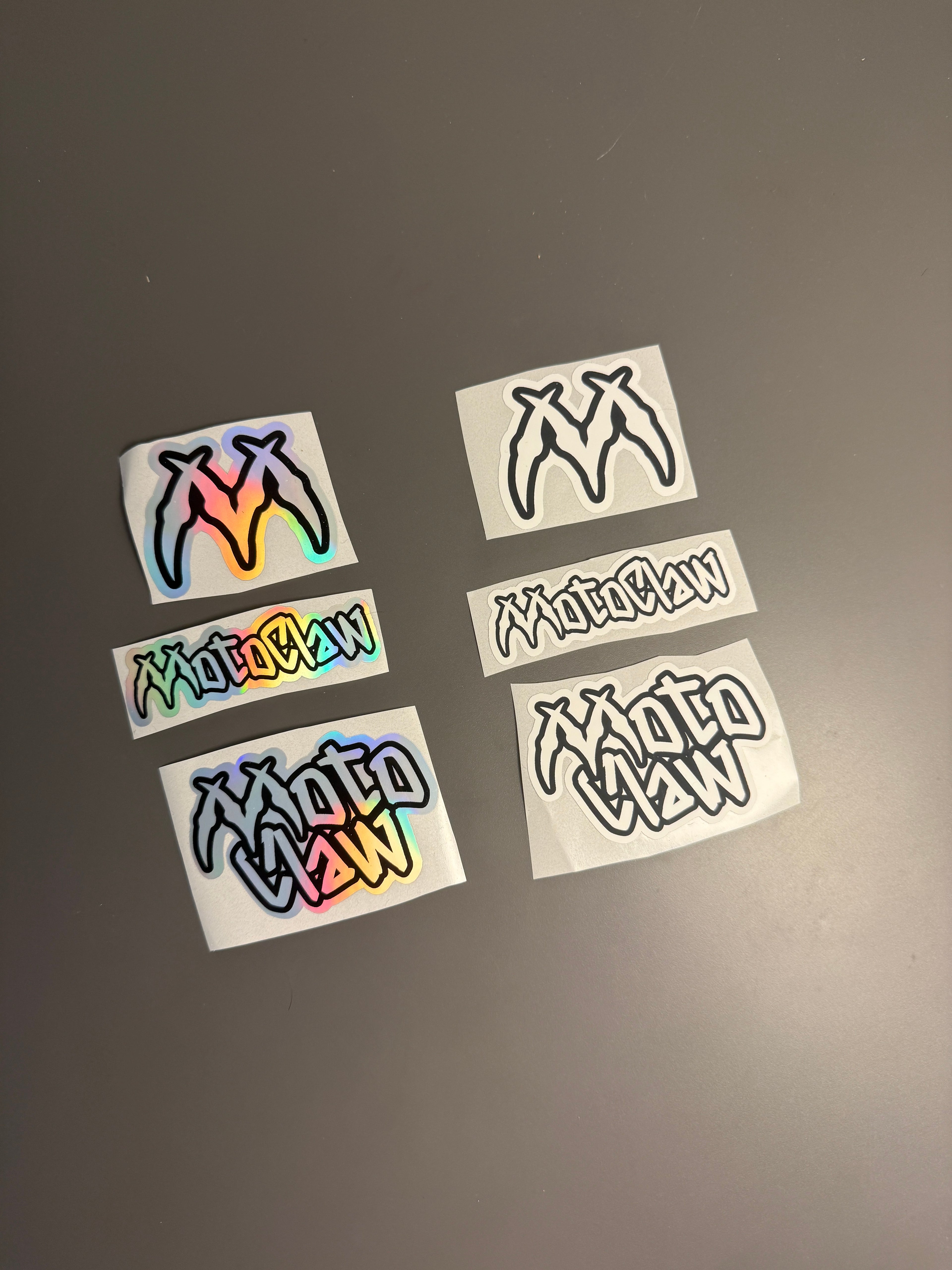 Motoclaw Keychain and Sticker pack